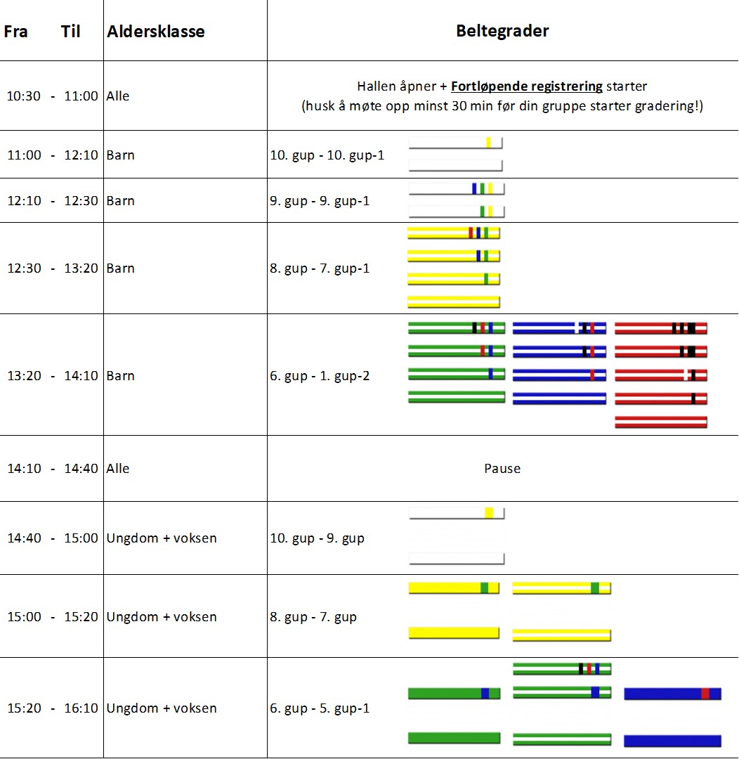 Tidsplan